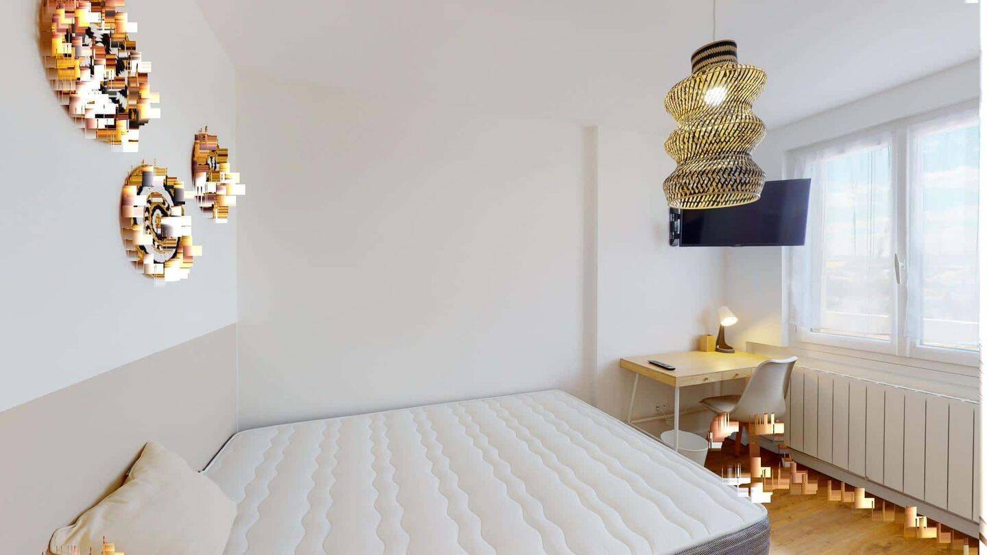 Chambre 1 - BONNAT M - Colocation — 2