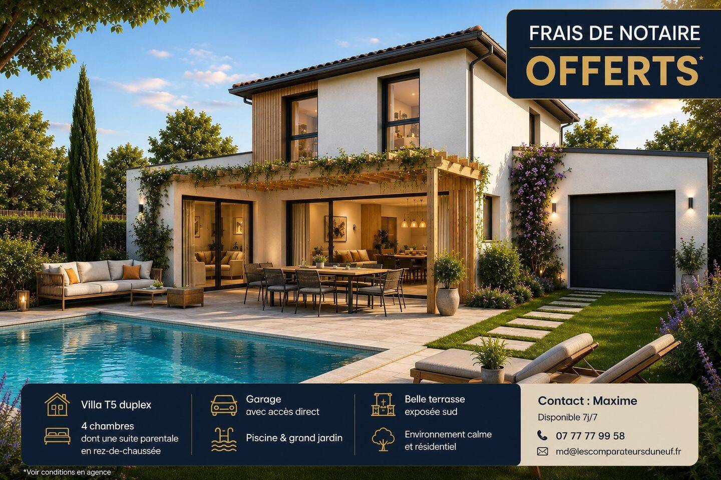 Maison 5 pièces 111 m² · à Artigues-près-Bordeaux · 111 m² · 425 000 €