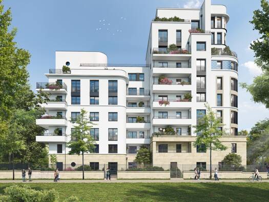 Appartement à vendre - neuf 408 000 € 4 pièces 80,3 m² Étage 3/9 dès le 31/12/2027 Paradis-Blagis Fontenay-aux-Roses 92260