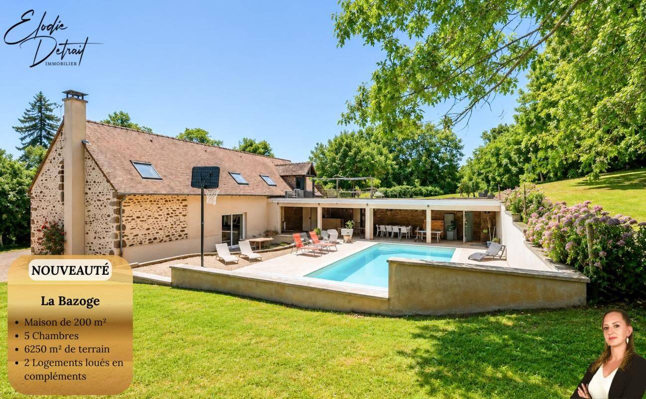 Maison 8 pièces 254 m² · à La Bazoge · 254 m² · 479 000 €