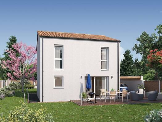 Terrain avec maison neuve à vendre 213 026 € 4 pièces 3 chambres 87 m² 1 047 m² de terrain Château-Guibert 85320