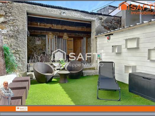 Maison à vendre 172 000 € 4 pièces 3 chambres 104 m² 123 m² de terrain Villeneuve-d'Olmes 09300