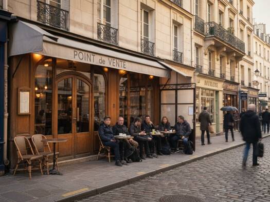 Bar / Café avec bail commercial 2 157 € 81 m² d'espace de restauration République-Gare-Porte de Paris Saint-Denis 93200