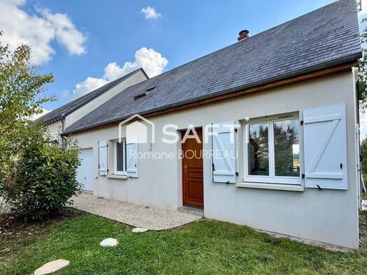 Maison à vendre 299 000 € 6 pièces 3 chambres 94 m² 770 m² de terrain La Ville-aux-Dames 37700