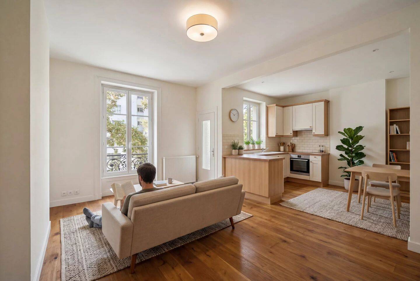 Appartement 3 pièces 67 m² · à Lyon 2ème Arrondissement · 67,3 m² · 289 810 €