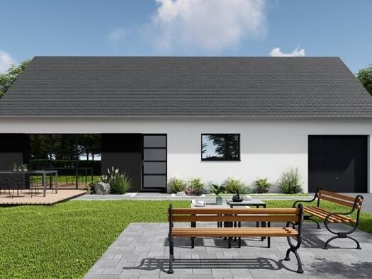 Terrain avec maison neuve à vendre 232 300 € 5 pièces 3 chambres 79 m² 480 m² de terrain Henvic 29670