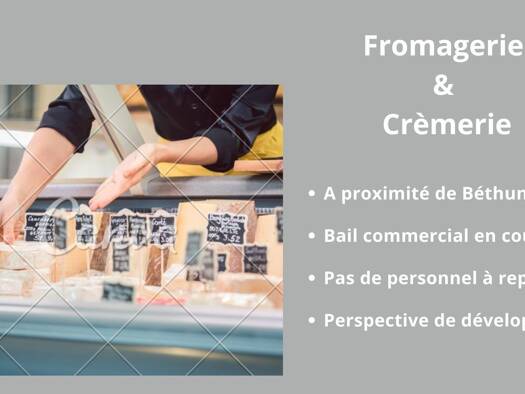 Boutique à vendre 80 000 € 100 m² de surface de vente Centre Ville Béthune 62400