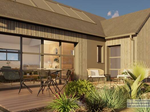 Terrain avec maison neuve à vendre 238 200 € 3 pièces 2 chambres 63 m² 535 m² de terrain Plougasnou 29630