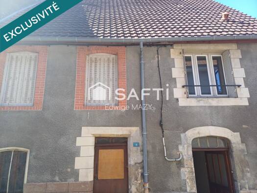 Maison à vendre 21 000 € 5 pièces 3 chambres 91 m² 160 m² de terrain Auzances 23700