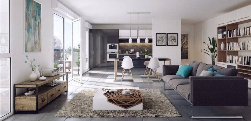 Appartement 3 pièces 60 m² · à Lyon 2ème Arrondissement · 60 m² · 365 000 €