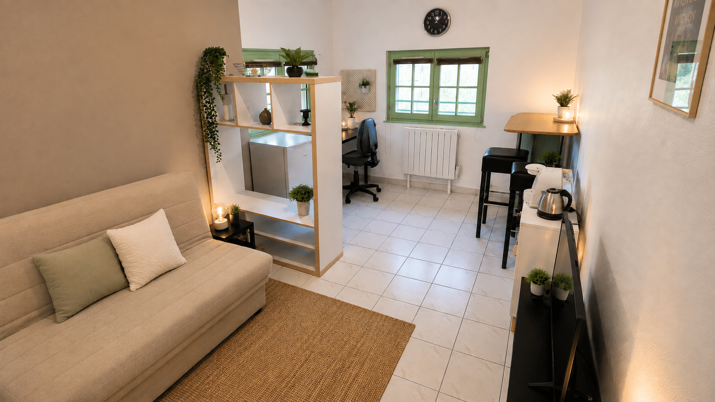 Appartement 1 pièce 22 m² · à Avignon · 22 m² · 550 €