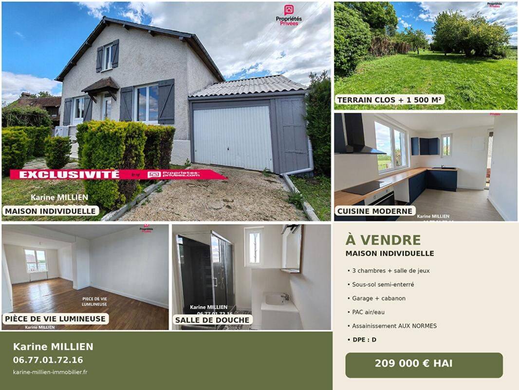 Maison 5 pièces 107 m² · à Acon · 107 m² · 209 000 €