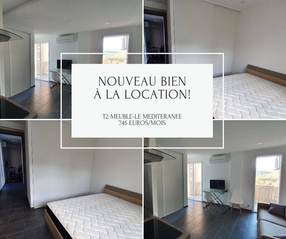 Appartement 2 pièces 33 m² · à Ajaccio · 33,2 m² · 745 €
