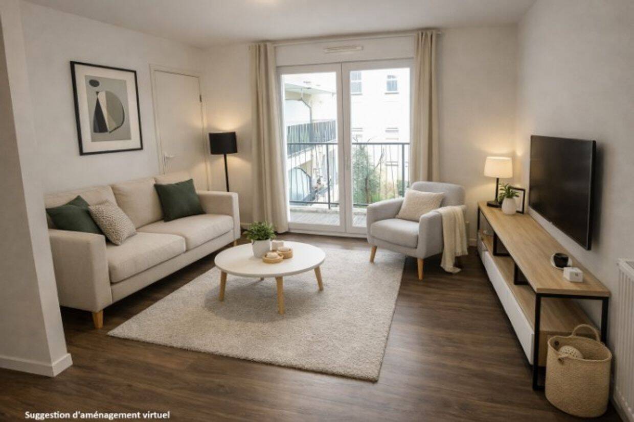Appartement 2 pièces 39 m² · à Rezé · 39,2 m² · 145 200 €