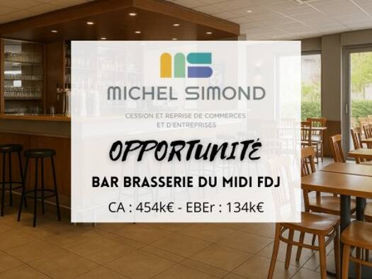 Bar / Café à vendre Fonds de commerce 297 000 € 275 m² d'espace de restauration Brest 29200