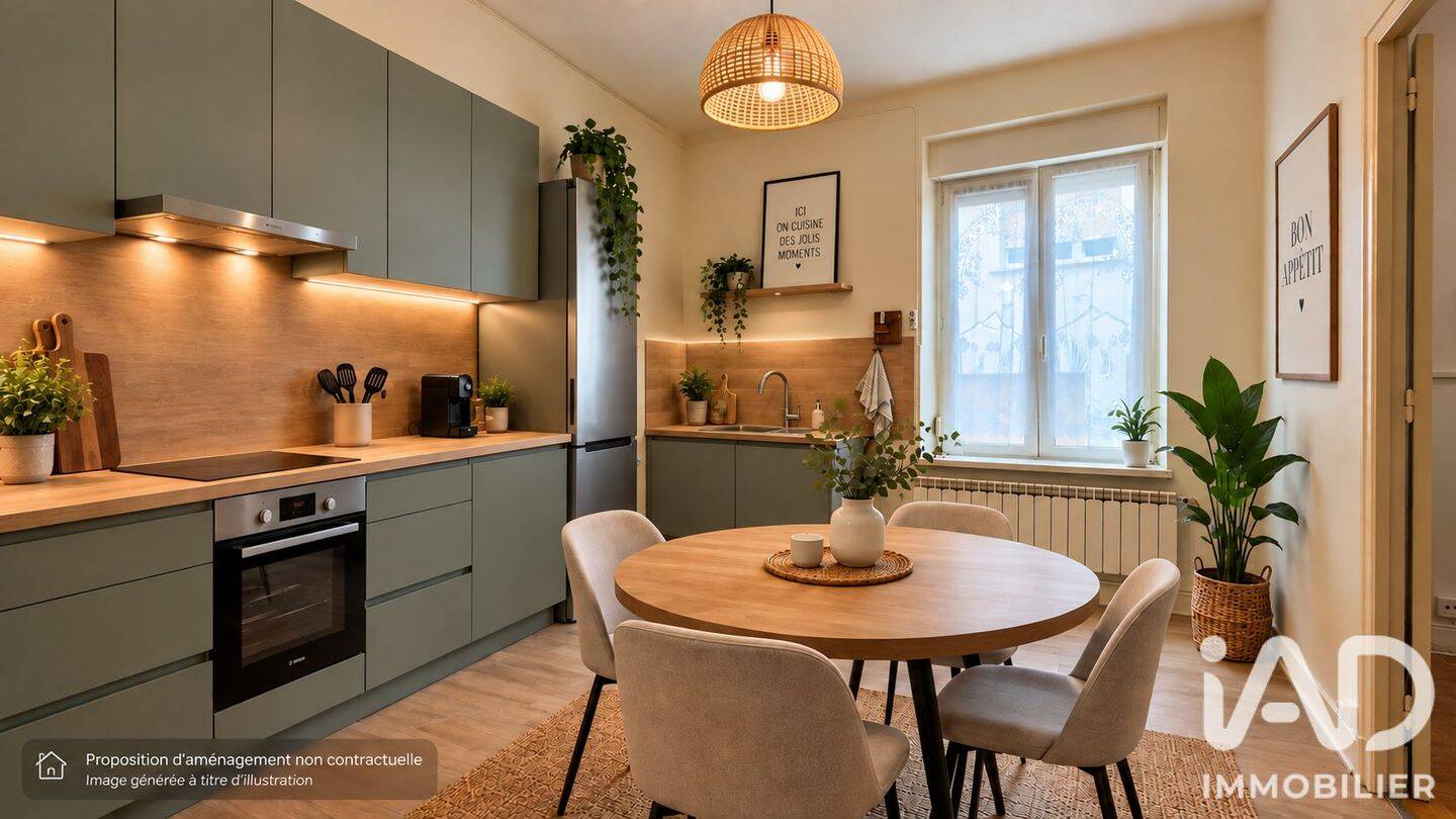 Appartement 3 pièces 60 m² · à Villerupt · 60 m² · 115 000 €