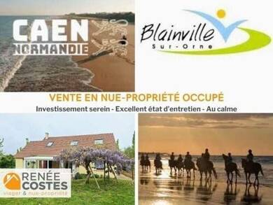 Maison en viager occupé Bouquet 136 640 € 5 pièces 3 chambres 101 m² 665 m² de terrain Blainville sur Orne 14550