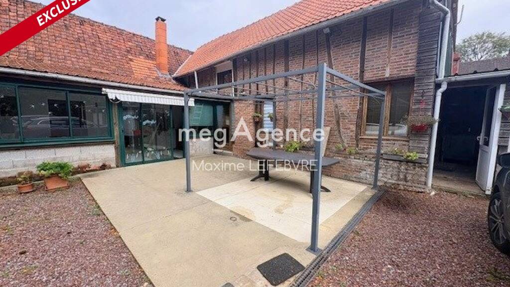 Maison à vendre 205 000 € 5 pièces 3 chambres 166 m² 1 450 m² de terrain Domléger-Longvillers 80370