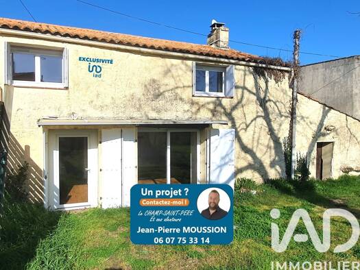 Maison à vendre 116 000 € 4 pièces 2 chambres 98,1 m² 113 m² de terrain Saint-Vincent-sur-Graon 85540