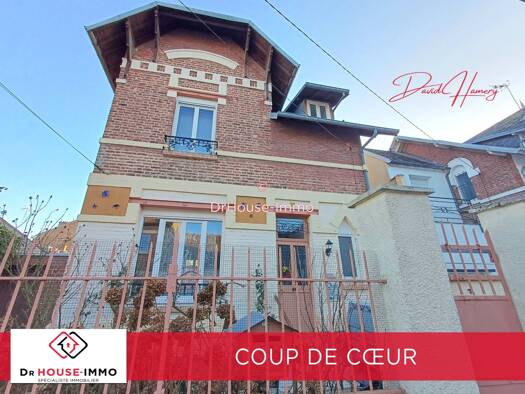 Maison à vendre 164 900 € 4 pièces 2 chambres 70 m² 207 m² de terrain Europe-Remicourt Saint-Quentin 02100