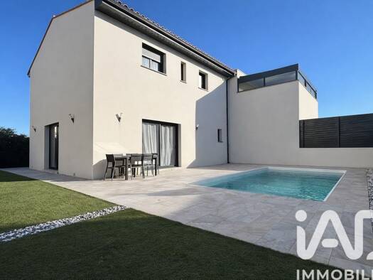 Maison à vendre 385 000 € 4 pièces 3 chambres 116 m² 292 m² de terrain Pollestres 66450