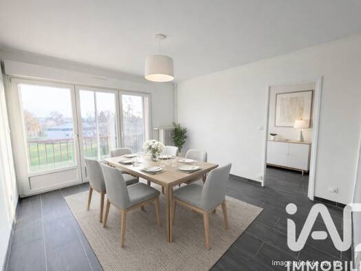 Appartement à vendre 125 000 € 3 pièces 2 chambres 59 m² Étage 3/4 Malgrange Thionville 57100