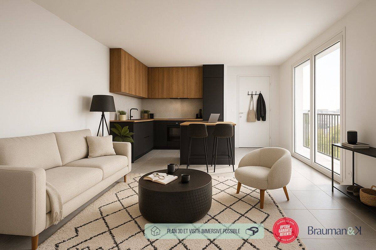 Appartement 3 pièces 64 m² · à Caulnes · 64 m² · 212 000 €