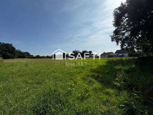 Terrain constructible viabilisé à vendre 209 000 € 12 745 m² de terrain Bouessay 53290