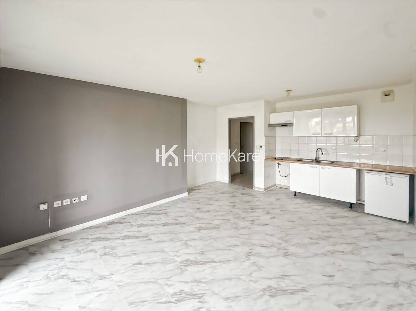 Appartement T2 de 42m² traversant — 1