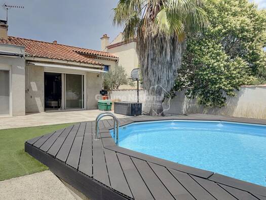 Maison de plain-pied à vendre 389 000 € 4 pièces 3 chambres 125 m² 499 m² de terrain Les Romaniquettes-La Molle Berre-l'Étang 13130