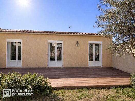Maison de plain-pied à vendre 242 000 € 4 pièces 3 chambres 90,5 m² 289 m² de terrain Legue-Pous du Plan Carpentras 84200