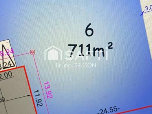 Terrain constructible à vendre 133 000 € 711 m² de terrain Kerjouanneau-Kerbertrand Quimperlé 29300