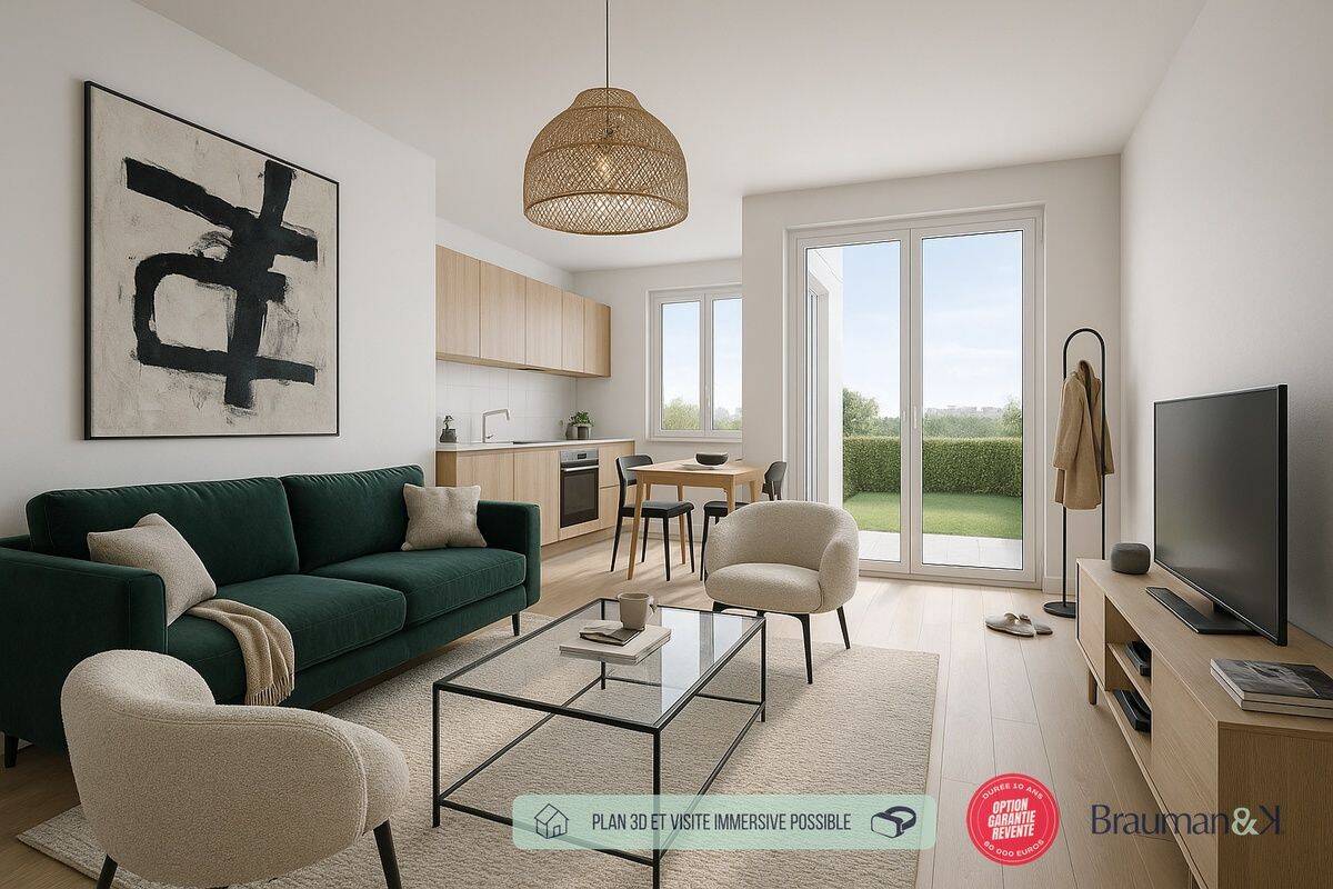 Appartement 2 pièces 41 m² · à Talence · 41 m² · 280 000 €