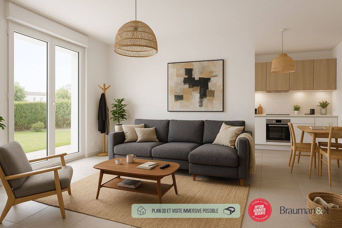 Appartement 3 pièces 51 m² · à Bourges · 51 m² · 179 000 €