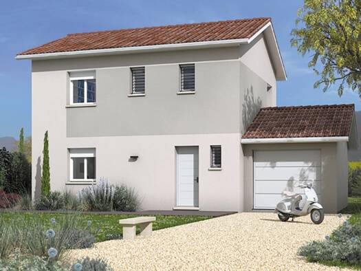 Terrain avec maison neuve à vendre 284 000 € 4 pièces 3 chambres 95 m² 850 m² de terrain Zone Urbaine Monistrol-sur-Loire 43120