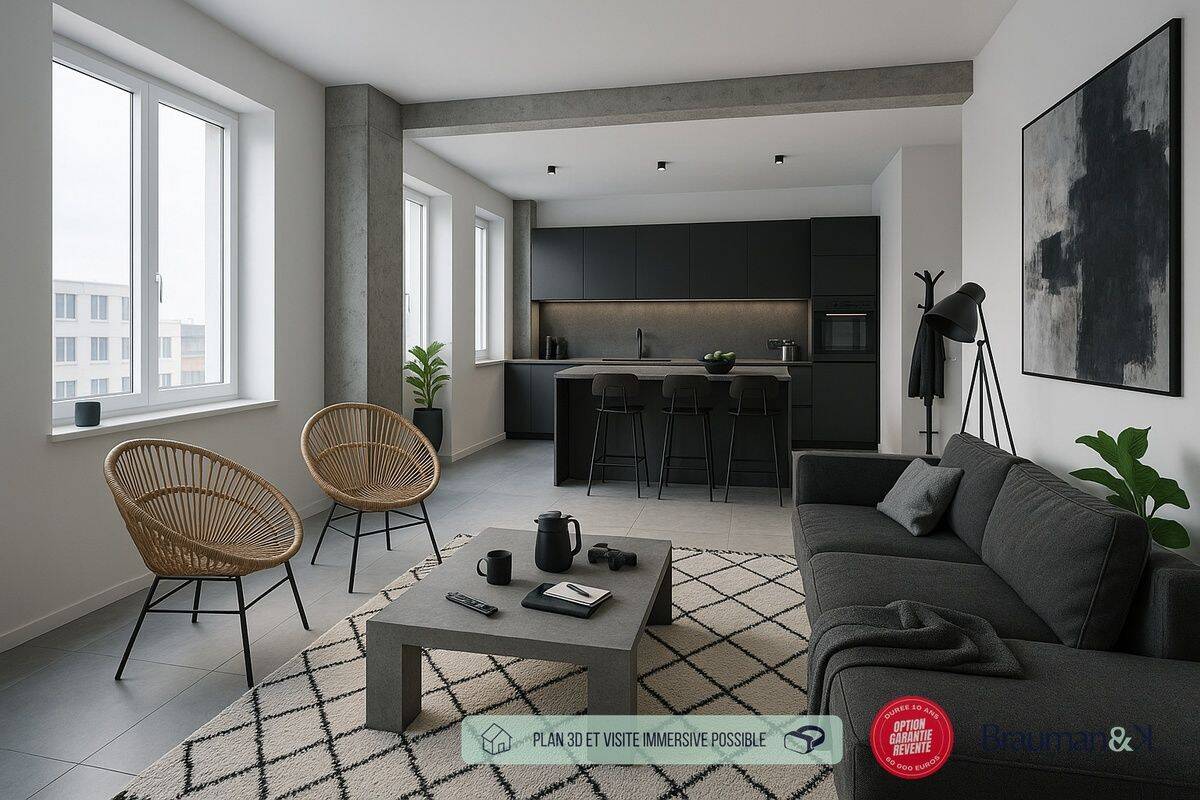 Appartement 4 pièces 67 m² · à L'Île-Saint-Denis · 67 m² · 451 000 €