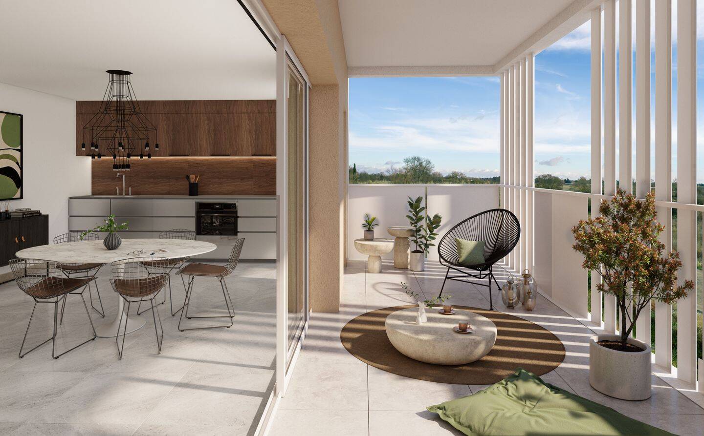 Appartement 2 pièces 46 m² · à Mauguio · 46,4 m² · 224 800 €