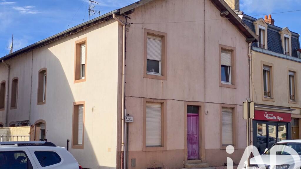 Maison de ville à vendre 100 000 € 4 pièces 3 chambres 96 m² Dombasle Nord Centre-Mairie Dombasle-sur-Meurthe 54110