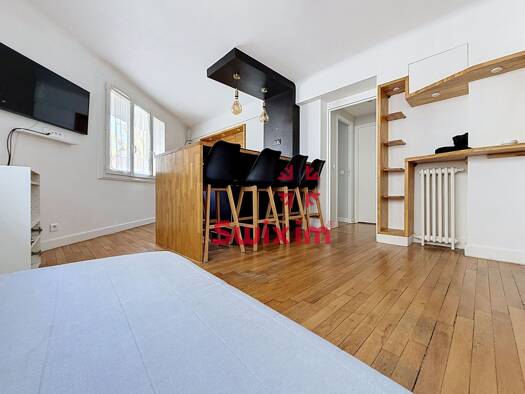 Appartement à vendre 298 000 € 2 pièces 1 chambre 39 m² Étage 1/8 Plaine Paris 20ème arrondissement 75020