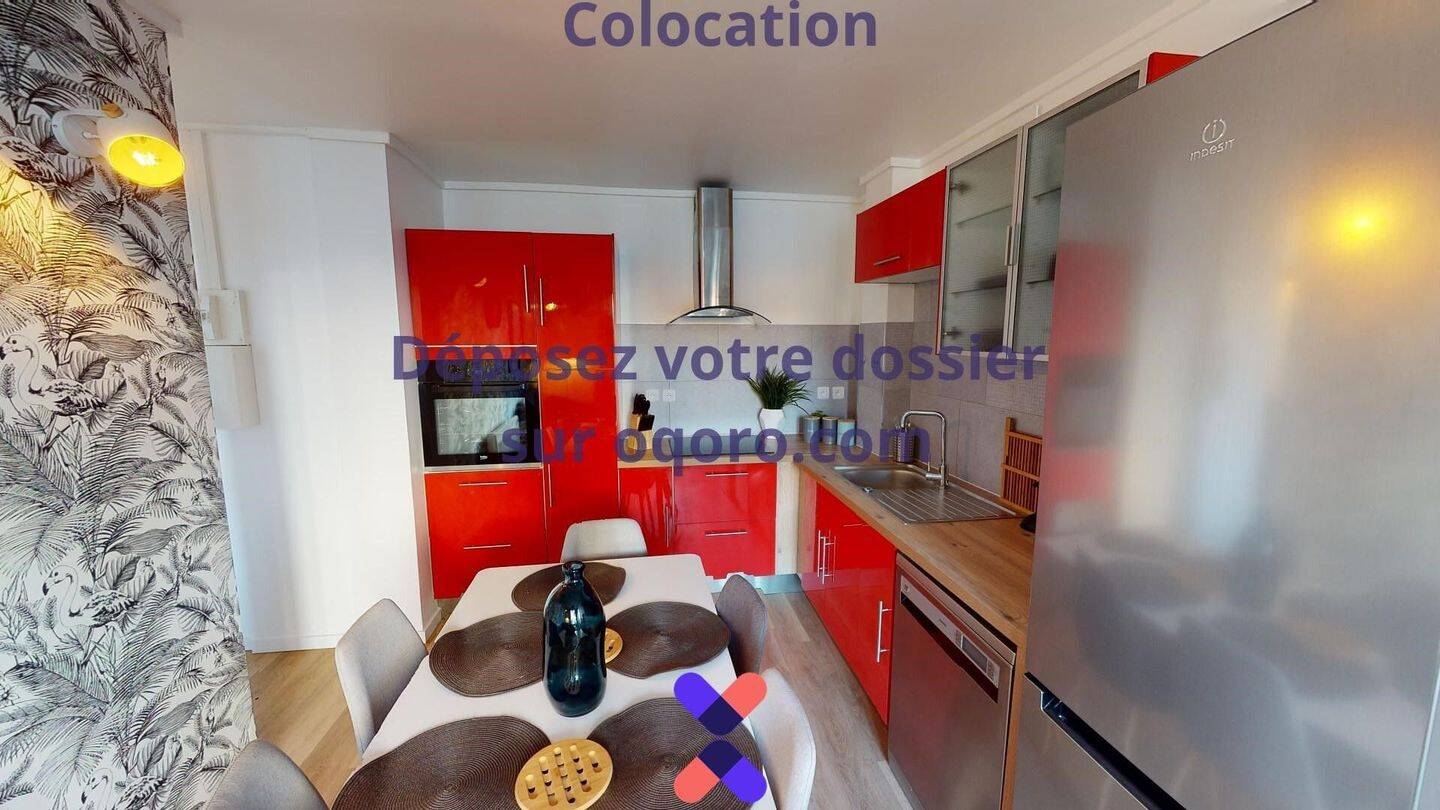 Chambre en colocation appartement meublé — 6