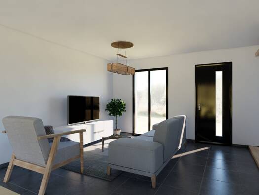 Terrain avec maison neuve à vendre 215 000 € 5 pièces 3 chambres 78,4 m² Les Forges 88390