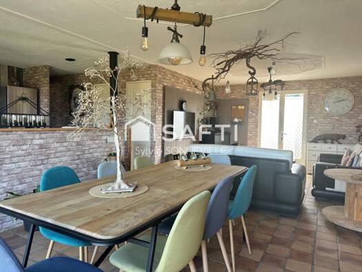 Maison de plain-pied à vendre 199 000 € 5 pièces 3 chambres 80 m² 818 m² de terrain Bayenghem-lès-Éperlecques 62910