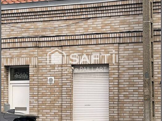 Maison à vendre 111 000 € 4 pièces 2 chambres 60 m² 9 m² de terrain Crevecoeur Curie Calais 62100