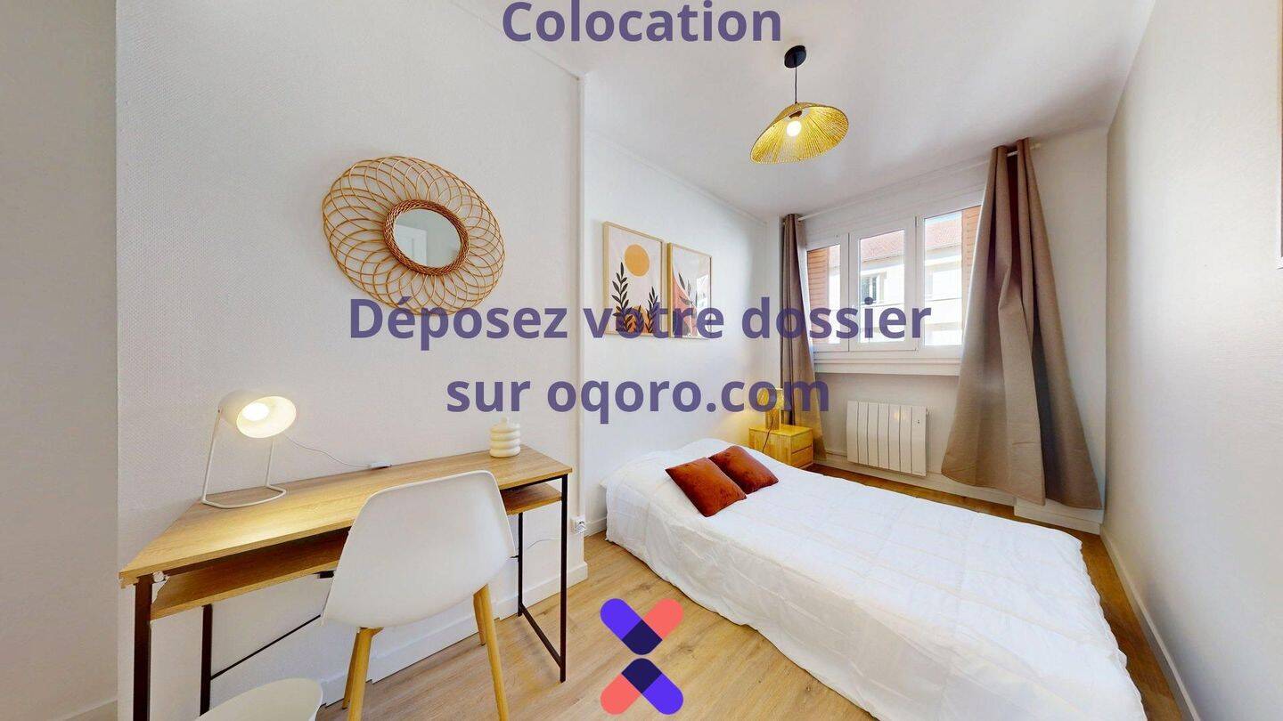 5 pièces 77 m² · à Villeurbanne · 77,3 m² · 520 €/mois