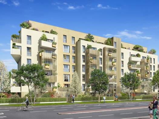 Appartement à vendre - neuf 202 000 € 2 pièces 1 chambre 46 m² Plantières-Queuleu Metz 57070