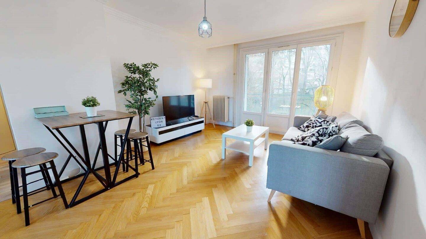 Room in Rue Victor Basch, Villeurbanne for 88 m² with 5 bedrooms — 18
