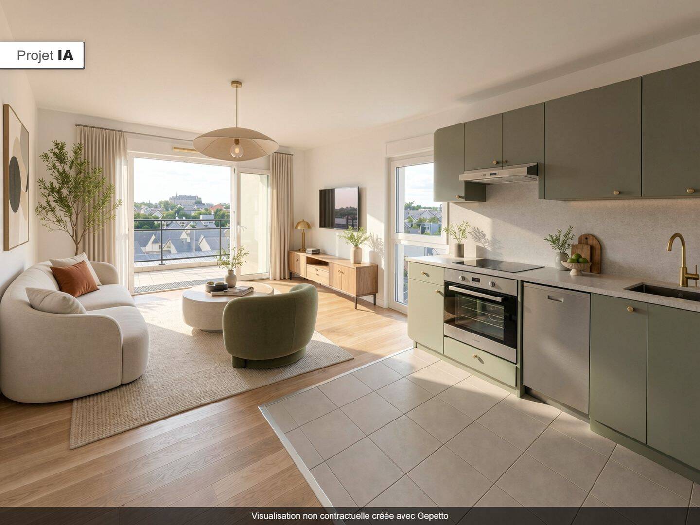 Appartement 3 pièces 63 m² · à Angers · 63,5 m² · 195 000 €