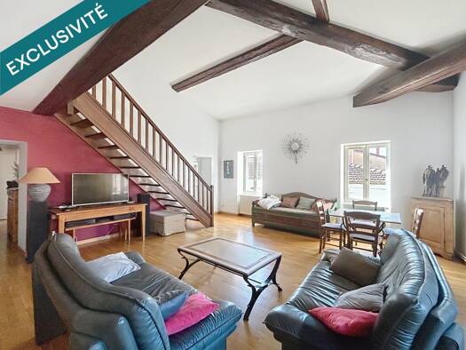 Duplex à vendre 349 000 € 6 pièces 1 chambre 138 m² 3ème étage Les-Collines Vienne 38200