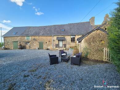 Maison à vendre 105 900 € 4 pièces 2 chambres 86 m² 633 m² de terrain Lassay les Chateaux 53110