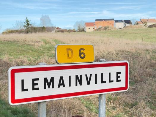 Terrain constructible viabilisé à vendre 59 000 € 586 m² de terrain Lemainville 54740